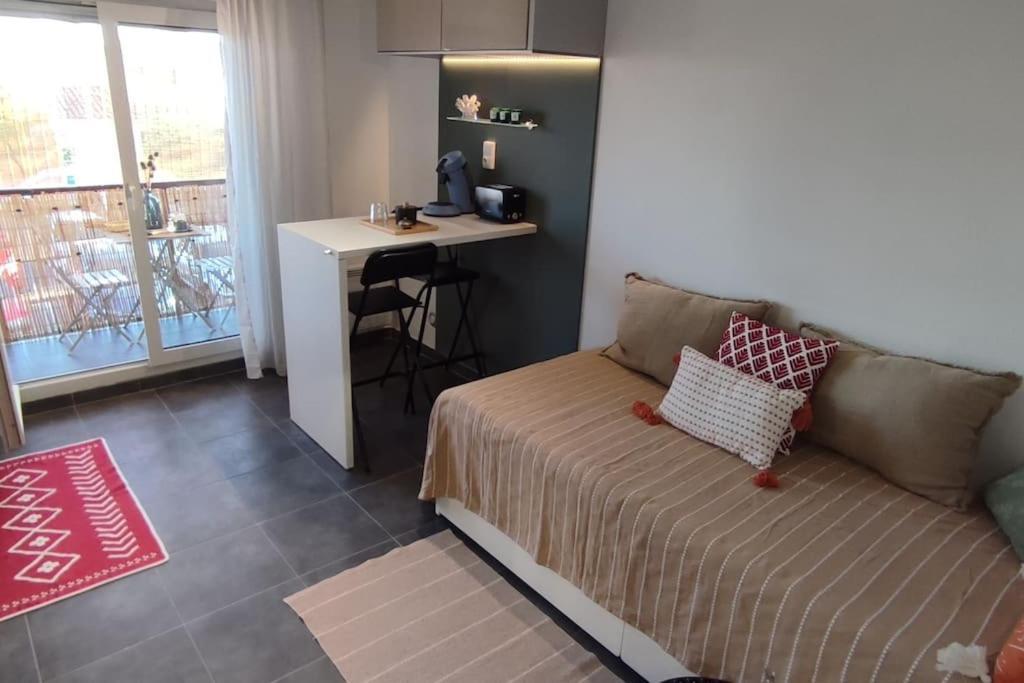 Caducee Studio Climatise Balcon Ensoleille Parking Nord Montpellier Grabels Dış mekan fotoğraf